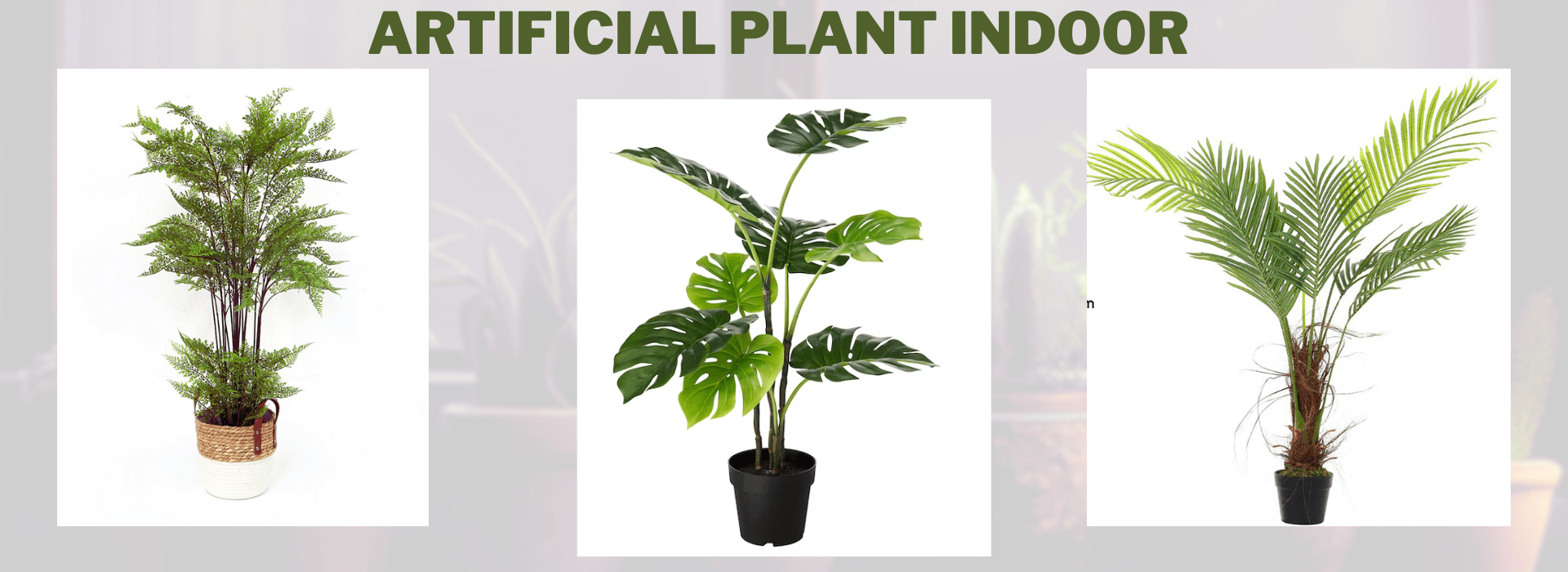 Large Artificial Plants Indoor