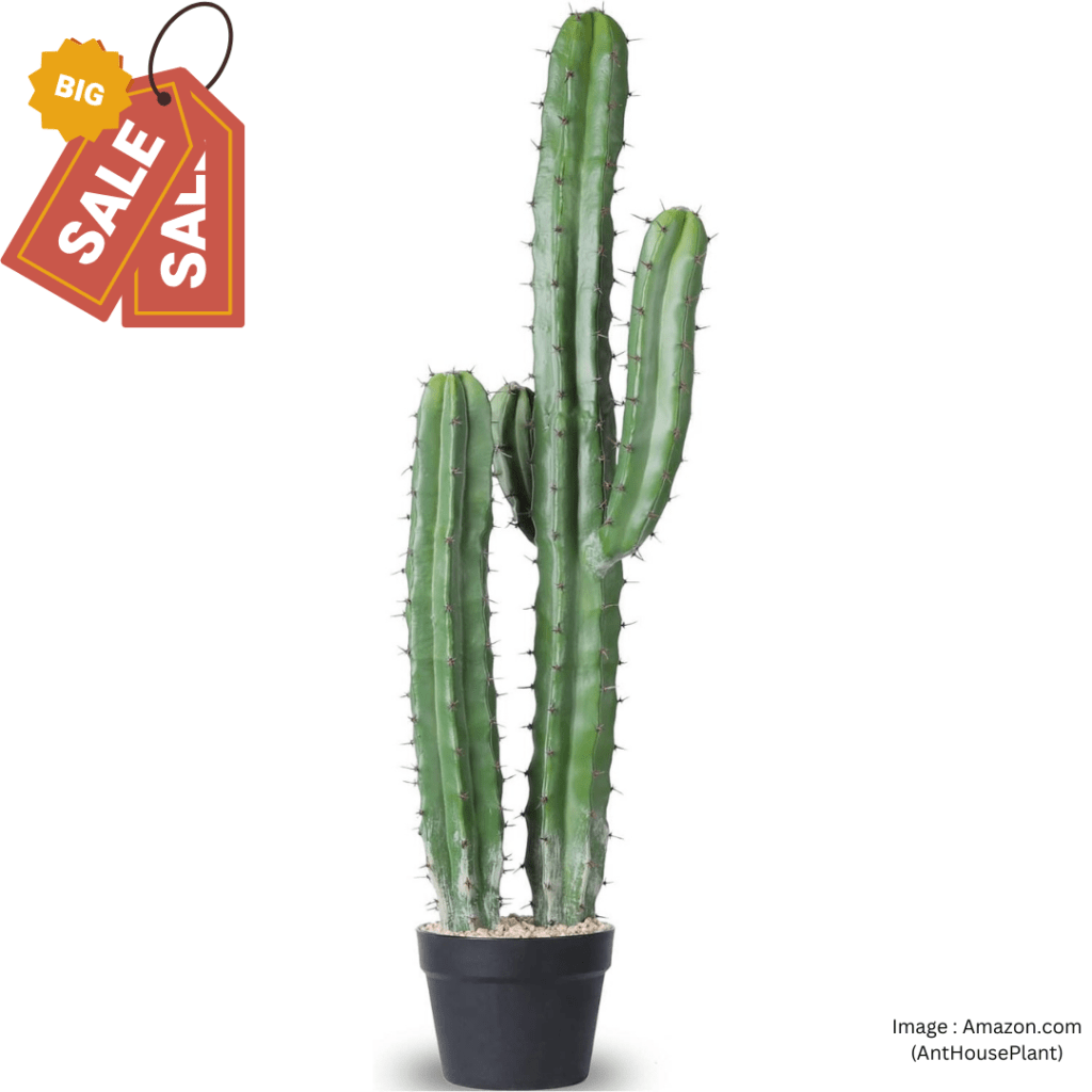Artificial Cactus Fake Big Cactus 36 Inch Faux Cacti Plants for Home